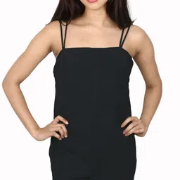 turtlebay clothing Women Asymmetric Black Mini/Short Dress-picture-10