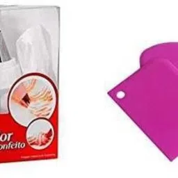 ys creation Combo 12 Piece Cake Decorating Set Frosting Icing Piping Bag Tips with Steel Nozzles. Reusable & Washable + 3 pc Scrapper Kitchen Tool Set-picture-23