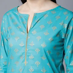 arkv tex Women Viscose Rayon Kurta Palazzo Set image 5