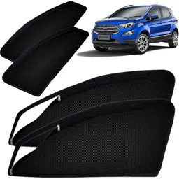 rakrish Rear Window, Side Window Sun Shade For Ford Ecosport-picture-24