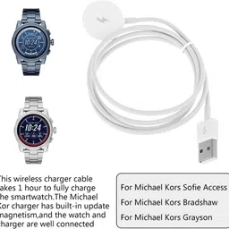 ANRENTOS for Fossil Q Gen 1 2 2 Wander 2 3 Explorer 3 Venture Series Smart Watches Charging Pad image 4