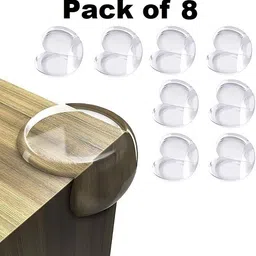 Baby Safety Corner Guards Silicone Table & Furniture Edge Bumpers (Set of 8)-image-33