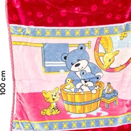 pwi Cartoon Single Swaddling Baby Blanket forAC Room image 3