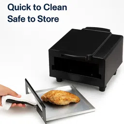 wellberg Multi-Purpose 1500W Grill | Ideal for Tikka, Pizza, Paratha, Snacks & Reheating Electric Tandoor image 3