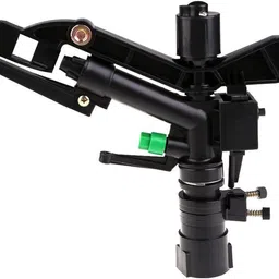 rarehaunt Automatic Rotating Rocker Arm Sprinkler Adjustable 360Deg 1" Female Thread Spray Drip Irrigation Kit-picture-26