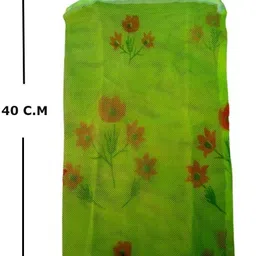 precise Fridge Net Bag for Vegetable & Fruit Storage Reusable Washable Multipurpose Organizer Printed Mesh Bag with Zip. Pack of 12 Grocery Bags image 4