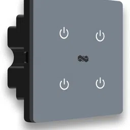 iotics Smart Touch Switch for 4 Lights, Remote, Mobile App, Alexa & Google Home Smart Switch-image-5