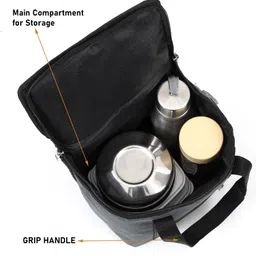 life india Combo Factory Price Personalized Durable Thermal Lunch Food Insulated Bag Waterproof Lunch Bag image 4