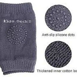 sbts Breathable Comfortable Knee Cap for Kids_1082 Multicolor Baby Knee Pads image 2