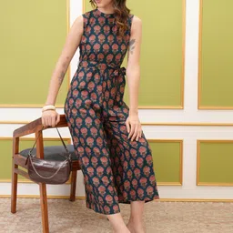 vishudh Floral Print Women Jumpsuit-picture-14