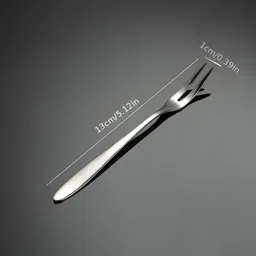 dinezaar FFORK81 Stainless Steel Fruit Fork Set image 2