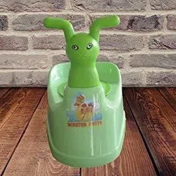 fortunshop Toilet Trainer Baby Potty Seat Scooter Potty with Removable Tray & Closing Lid Potty Seat Potty Seat image 5