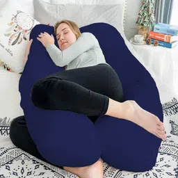 ag pro comfort Polyester Fibre Pregnancy Pillow Pack of 1 Solid image 4