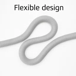 ozonide 2 Meter / 6 ft Water Inlet Pipe Hose With 3 Roller Set Compatible With LG Washing Machine Inlet Hose image 3