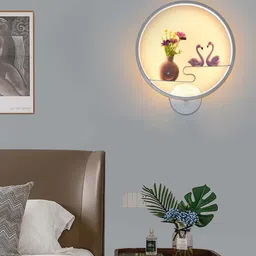 smartway lighting Duck Metal LED Novelty Wall Light (White) image 3