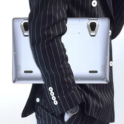 SOJUBA 2Pcs Laptop Riser Stand Mini Cooling Pad Non-Slip Base Desk Table Riser Holder Lightweight Laptop Stand Aluminium Floor and Desk Stand Rotatable Laptop Stand Aluminium Floor and Desk Stand Rotatable Laptop Stand Compatible with Universal Laptops image 3