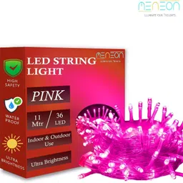 nisco 36 LEDs 11 m Pink Steady String Rice Lights-picture-40