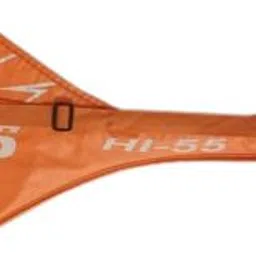 grant Aluminium Badminton Racket with Cover Red Strung Badminton Racquet image 5