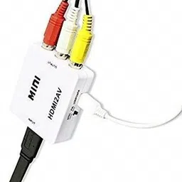 TERABYTE HDMI TO AV Converter UP Scaler 720/1080p Full HD Video Converter Selector Box Media Streaming Device-picture-25