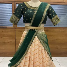 immy Self Design Semi Stitched Lehenga Choli image 2