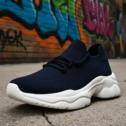 kraasa Lightweight, Comfortable, Cushioned Footbed Walking Shoes For Women image 2