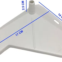 roxburghi Window AC Water Drain Tray Pack of 2 . Shelf Bracket image 4