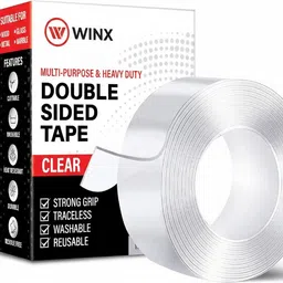 winx Heavy Duty Double Side Tape Reusable Strong Adhesive Removable Washable Tape 30CM * 3 CM (Manual)-picture-36