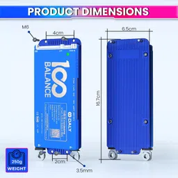 amicisolar Battery Management System DALY, 60A 8-24S, 24-72V BMS with 1A Active Balancer Electronic Components Electronic Hobby Kit image 5
