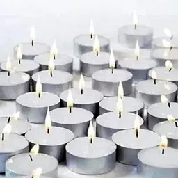 city orders Unscented White Tealight Candles for Home Décor, Parties, Festive Candle-picture-21