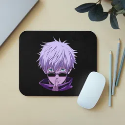 Zipcartz Aesthetic Anime Art Mouse Mat for Desktop & Home Office Non Slip Base Mousepad image 1