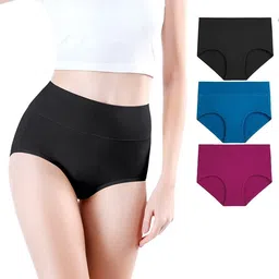 diving deep Pack of 3 Women Hipster Multicolor Panty-picture-12