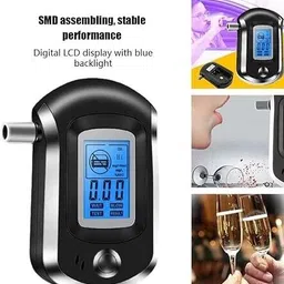 vinesto Breathalyzer Alcohol Tester –Fast&Accurate BAC Meter with LCD & 3 Free Batteries Analytical Scale image 2