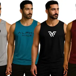elite elegance apparel Pack of 4 Men's Vest Men Vest-picture-13