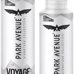 park avenue Voyage Body Spray For Men 150 Ml Pack Of 2 w2w Deodorant Spray - For Men-picture-25