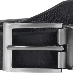 oleo Men Casual Black, Brown Genuine Leather Reversible Belt image 2