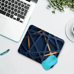 casava Computer Mouse Mat with Anti-Slip Rubber Base & Smooth Mouse Control Non Slip Base Mousepad image 4