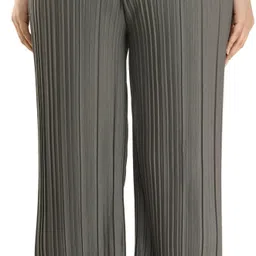 gladly Pack of 2 Women Relaxed Multicolor Lycra Blend Trousers image 2