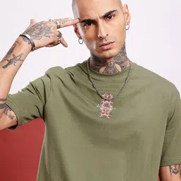glitchez City Minimal Core Printed Oversized T-shirt-image-22