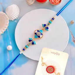 Voylla Men Enamelled and Beaded Rakhi-picture-37