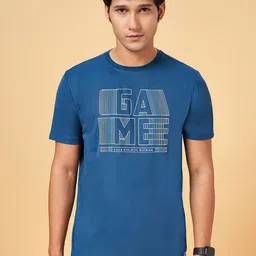 Ajile by Pantaloons Typography Printed Slim Fit T-shirt image 1