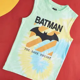 Pantaloons Junior Boys Batman Graphic Printed Cotton T-Shirt image 1