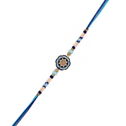 Voylla Men Enamelled and Beaded Rakhi image 2