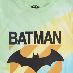 Pantaloons Junior Boys Batman Graphic Printed Cotton T-Shirt image 4