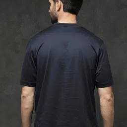 RARE RABBIT Men Barcelon Cotton Slim Fit T-Shirt image 5