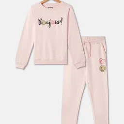 R&B Girls Printed Pure Cotton T-Shirt With Trousers-picture-26