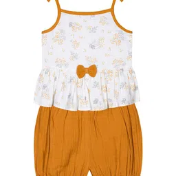 Budding Bees Infant Girls Printed Top With Shorts Set-picture-13