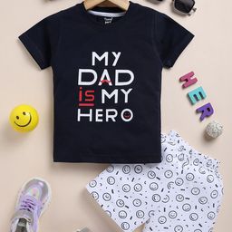 Toonyport Kids Printed Pure Cotton T-shirt with Shorts-picture-16