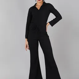 Golden Kite Women Ruched Top With Bell Bottom Trousers-picture-45