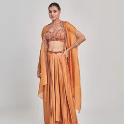 ONE KNOT ONE  Embroidered Co-Ords Set-picture-27