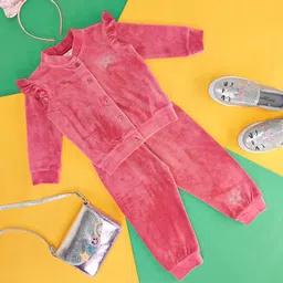 Pantaloons Baby Girls Pure Cotton Top With Pyjamas-image-38